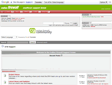 Tablet Screenshot of efwsupport.com